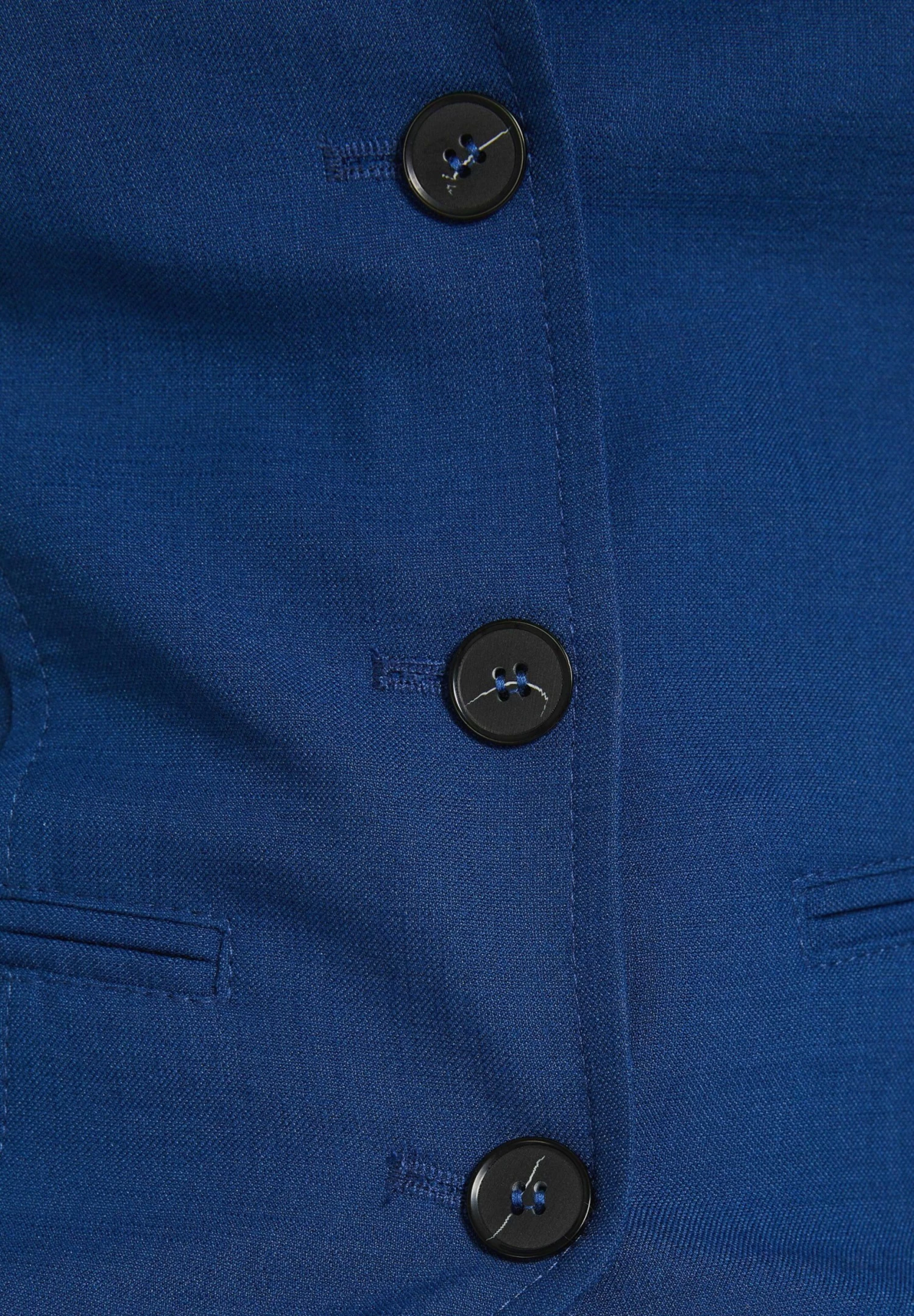 BERSHKA Tailored With Exposed Shoulders Corset - Bodywarmer - Blue 6 BERSHKA Tailored With Exposed Shoulders Corset - Bodywarmer - Blue - Afbeelding 6