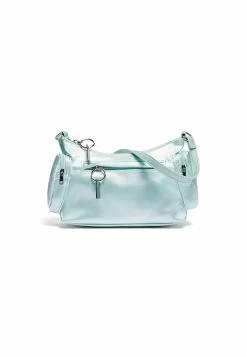 BERSHKA Strap And Multiple Pockets- Handtas - Light Blue -Bershka 9bb073cc85f04a5696a310374f1c8cea
