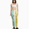 BERSHKA Tie Dye- Maxirok - Green