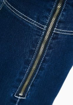 BERSHKA With Exposed Shoulders- Jumpsuit - Royal Blue -Bershka 9bf9d1b1e66545d9afc75d3379478b53