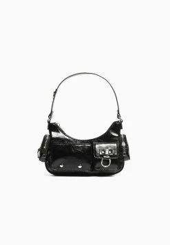 BERSHKA Multi-Pocket-Shoulder - Handtas - Black 11 BERSHKA Multi-Pocket-Shoulder - Handtas - Black -Bershka a18b7037690e4e1dbbe07f4496460f06