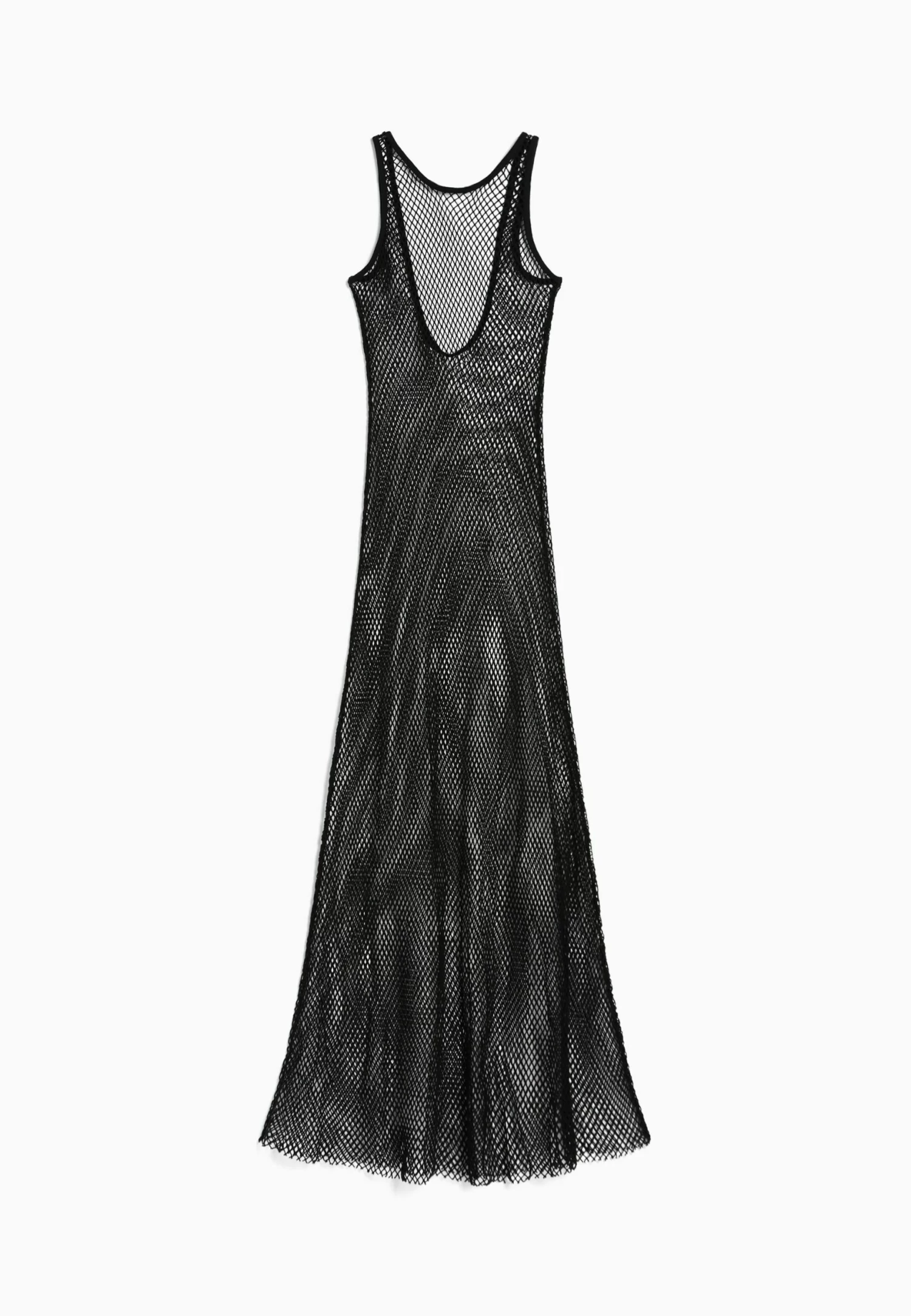 BERSHKA Long Strappy - Maxi-Jurk - Black 6 BERSHKA Long Strappy - Maxi-Jurk - Black - Afbeelding 6