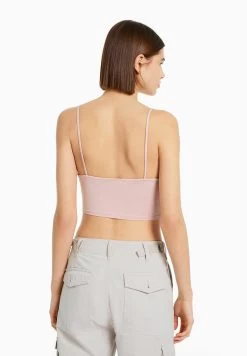 BERSHKA 3-PackStrappy- Top - White 9 BERSHKA 3-PackStrappy- Top - White -Bershka a5c5acc4e7dd4a5d88bfe14b79e9563a