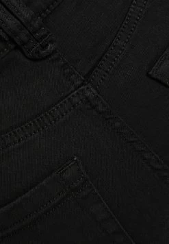 BERSHKA Comfort With Turn-Up Hems - Shorts - Black -Bershka a61848c9aabd44a4ae0bc75eddc26234