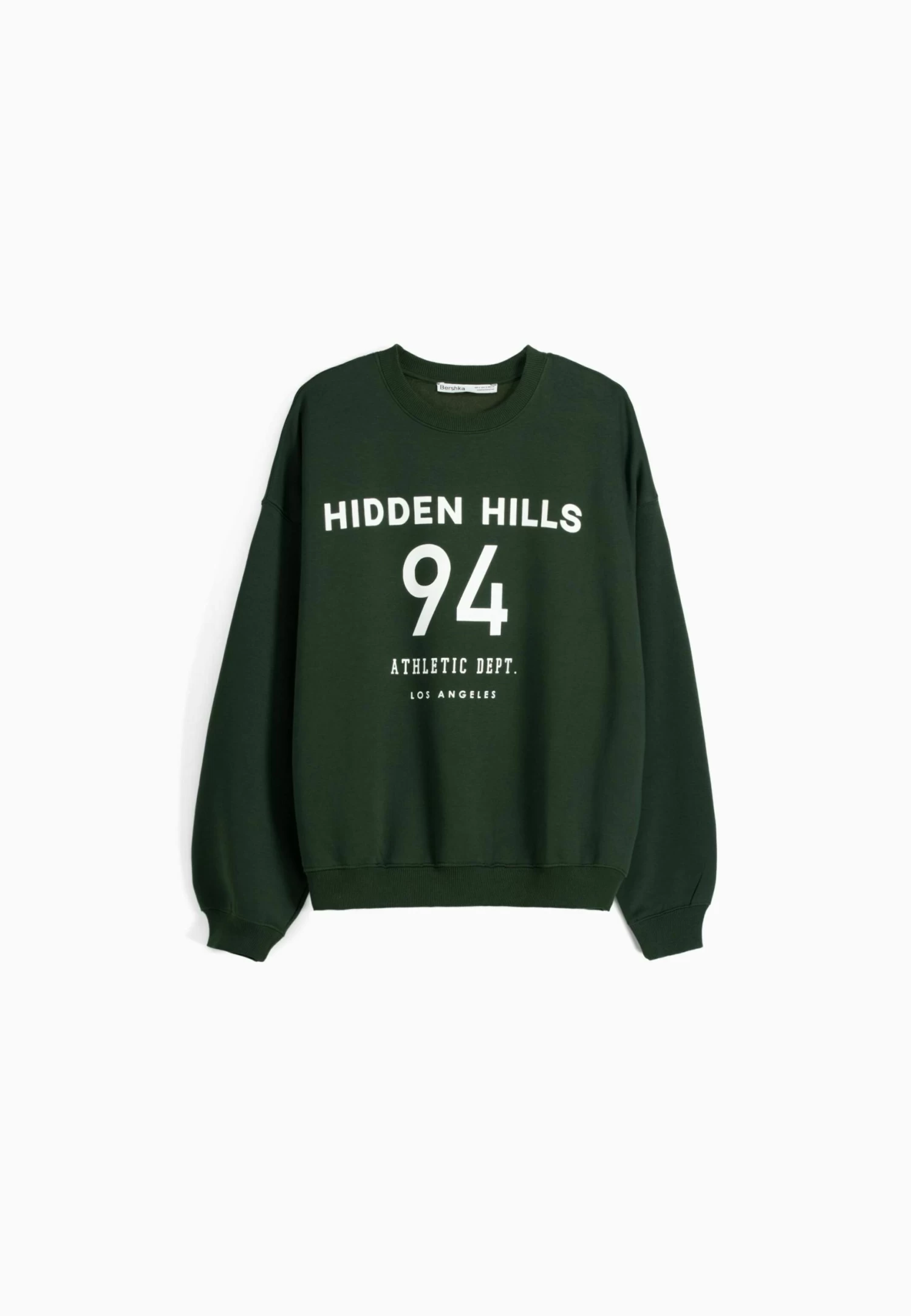 BERSHKA Printed - Sweater - Evergreen 6 BERSHKA Printed - Sweater - Evergreen - Afbeelding 6