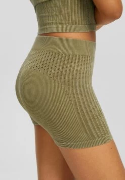 BERSHKA Faded Seamless - Cycling - Shorts - Khaki 9 BERSHKA Faded Seamless - Cycling - Shorts - Khaki -Bershka abebbf0af807417dbc63da04cd058ec7