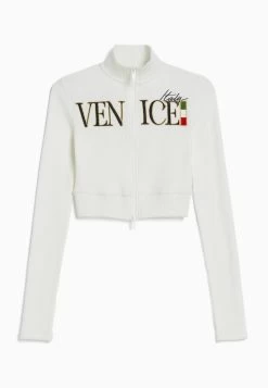 BERSHKA With Embroidery - Vest - Beige -Bershka adcd788eebad4e388480f8411c4a35a2