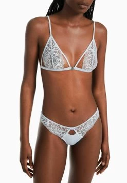 BERSHKA With Gathered Straps - Bikinitop - Dark Blue 10 BERSHKA With Gathered Straps - Bikinitop - Dark Blue -Bershka b48f9338f0b54a02ba332e24c35049bd