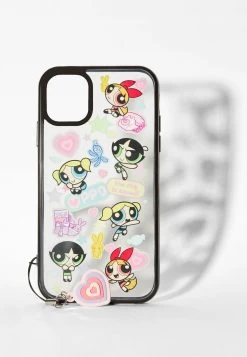 BERSHKA Powerpuff - Telefoonhoesje - Black -Bershka b8463241434b41809b0d7dd1a1dbb65c