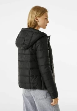 BERSHKA Winterjas - Black 8 BERSHKA Winterjas - Black -Bershka b8a648aed10a48c7b2266805dc3b0e02