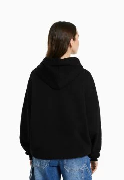 BERSHKA Printed - Hoodie - Black 8 BERSHKA Printed - Hoodie - Black -Bershka b9ccdd24f42543ce88b140eee7bb353f