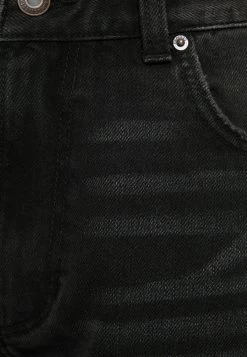 BERSHKA Wide 90S Ripped - Relaxed Fit Jeans - Black 11 BERSHKA Wide 90S Ripped - Relaxed Fit Jeans - Black -Bershka bb02a348acf24e5d9831d93af15018f9