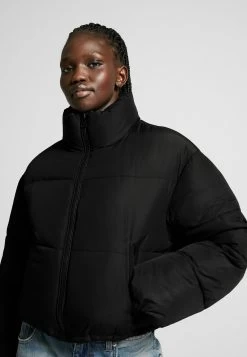 BERSHKA Puffer- Winterjas - Black -Bershka bc3cf69481c748b08d20c981adba279d