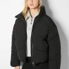 BERSHKA Oversize- Winterjas - Black