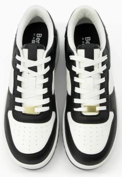 BERSHKA Contrast - Sneakers Laag - Black -Bershka bc9cb79ef0fd4655888454d90e4a0248