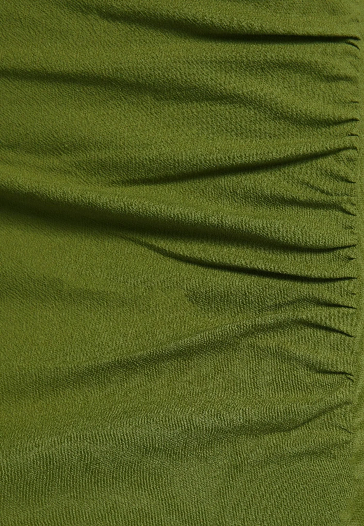 BERSHKA Fitted Blend Mini Halter - Etui-Jurk - Khaki 6 BERSHKA Fitted Blend Mini Halter - Etui-Jurk - Khaki - Afbeelding 6