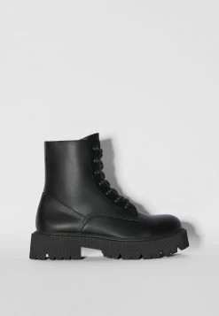 BERSHKA Veterboots - Black -Bershka be079b7040774d489022af89dae882f9