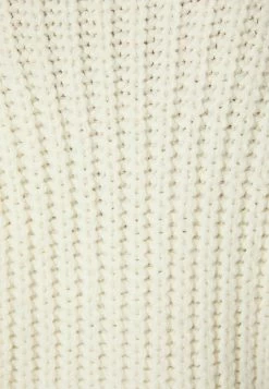 BERSHKA High Neck - Trui - Off White -Bershka be2677391a3546f399e1ed1715ff454e