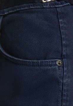 BERSHKA Multipocket Twill - Straight Leg Jeans - Blue Denim -Bershka bf1d6f1b1fef45b1a1d6b08978d0e40d