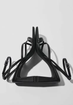 BERSHKA With Ankle Strap - Sandalen - Black 12 BERSHKA With Ankle Strap - Sandalen - Black -Bershka bf6df6de6b6045a6adb0254e9d9ac6a0