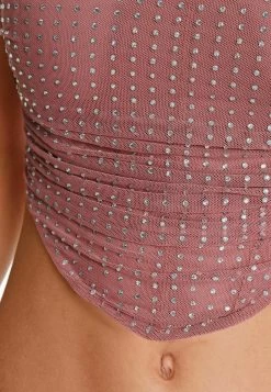 BERSHKA Blouse - Pink -Bershka c10863b49a2846d0a0bf46c3ba8253ec