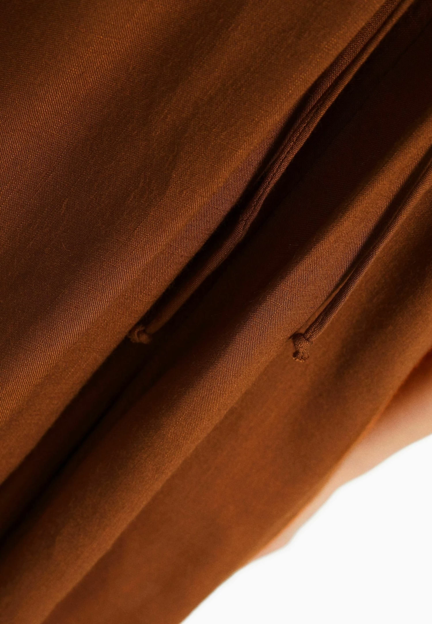 BERSHKA Strappy Flowing With Back Tie - Jumpsuit - Dark Brown 5 BERSHKA Strappy Flowing With Back Tie - Jumpsuit - Dark Brown - Afbeelding 5