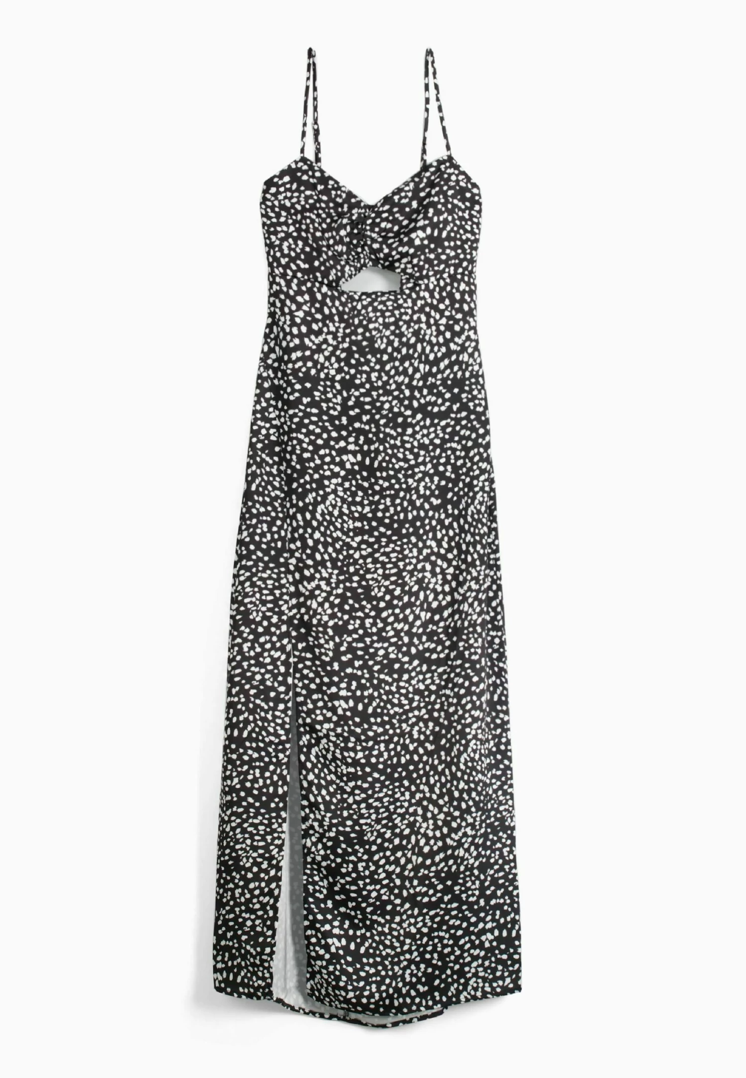 BERSHKA Printed With Straps - Jurk - Black 5 BERSHKA Printed With Straps - Jurk - Black - Afbeelding 5