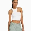 BERSHKA Multi - Shorts - Green