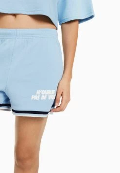 BERSHKA With Trims - Trainingsbroek - Light Blue 9 BERSHKA With Trims - Trainingsbroek - Light Blue -Bershka d059e1071cb44e1484898b2aff53cfb3