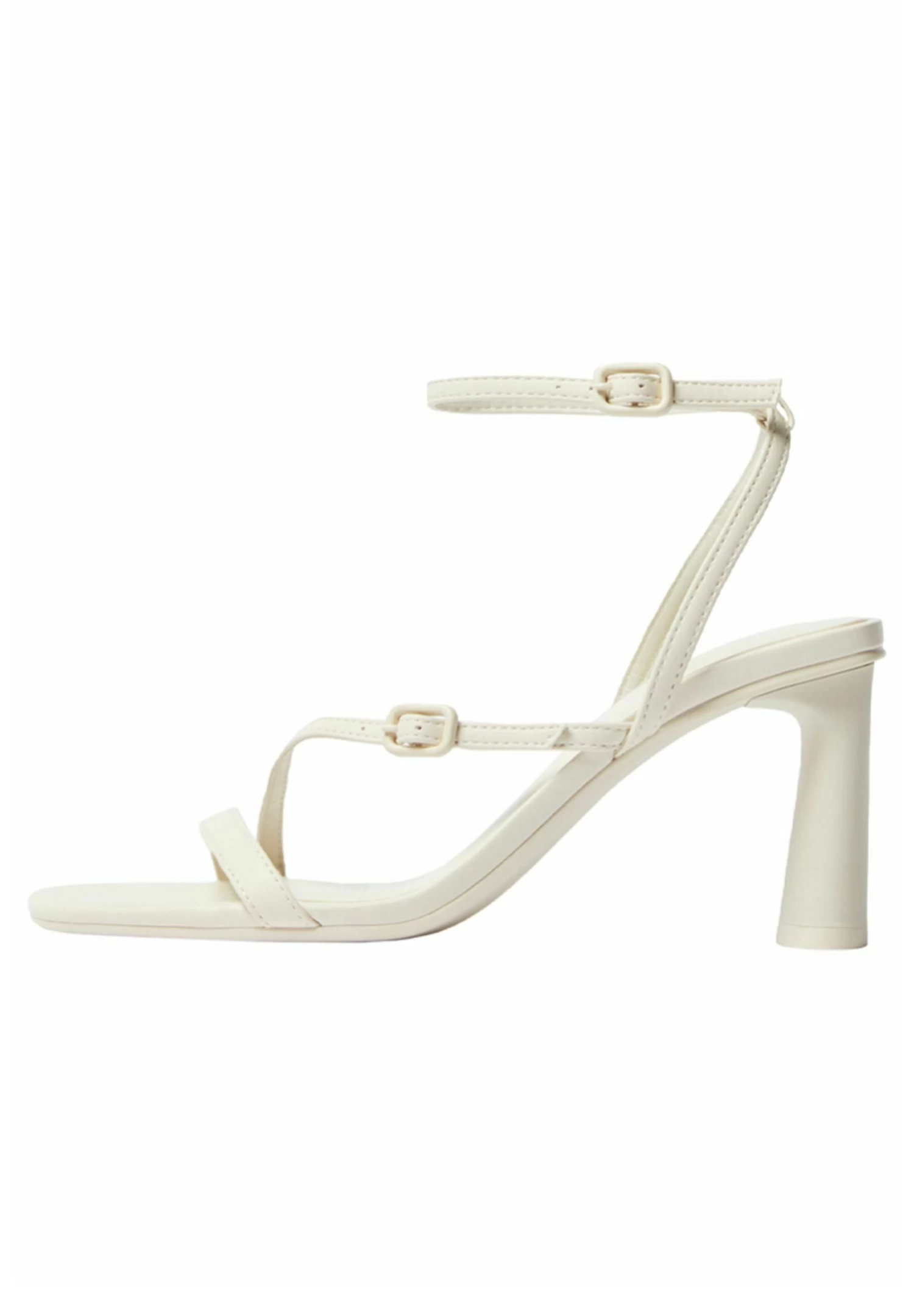 BERSHKA With Ankle Strap - Strappy 11720160 - Sandalen - White 2 BERSHKA With Ankle Strap - Strappy 11720160 - Sandalen - White - Afbeelding 2