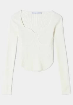 BERSHKA Corset - Longsleeve - Beige 10 BERSHKA Corset - Longsleeve - Beige -Bershka d08159c326844c2a9d8d175b9b821aee