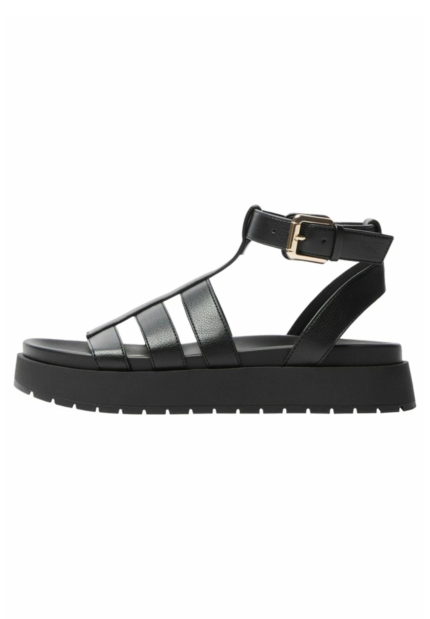 BERSHKA Cage 11810160 - Sandalen Met Plateauzool - Black 2 BERSHKA Cage 11810160 - Sandalen Met Plateauzool - Black - Afbeelding 2