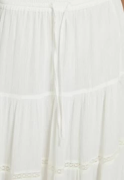 BERSHKA Boho- Maxirok - Beige -Bershka db8a2c161f1e484cac0bd4d6041befa0