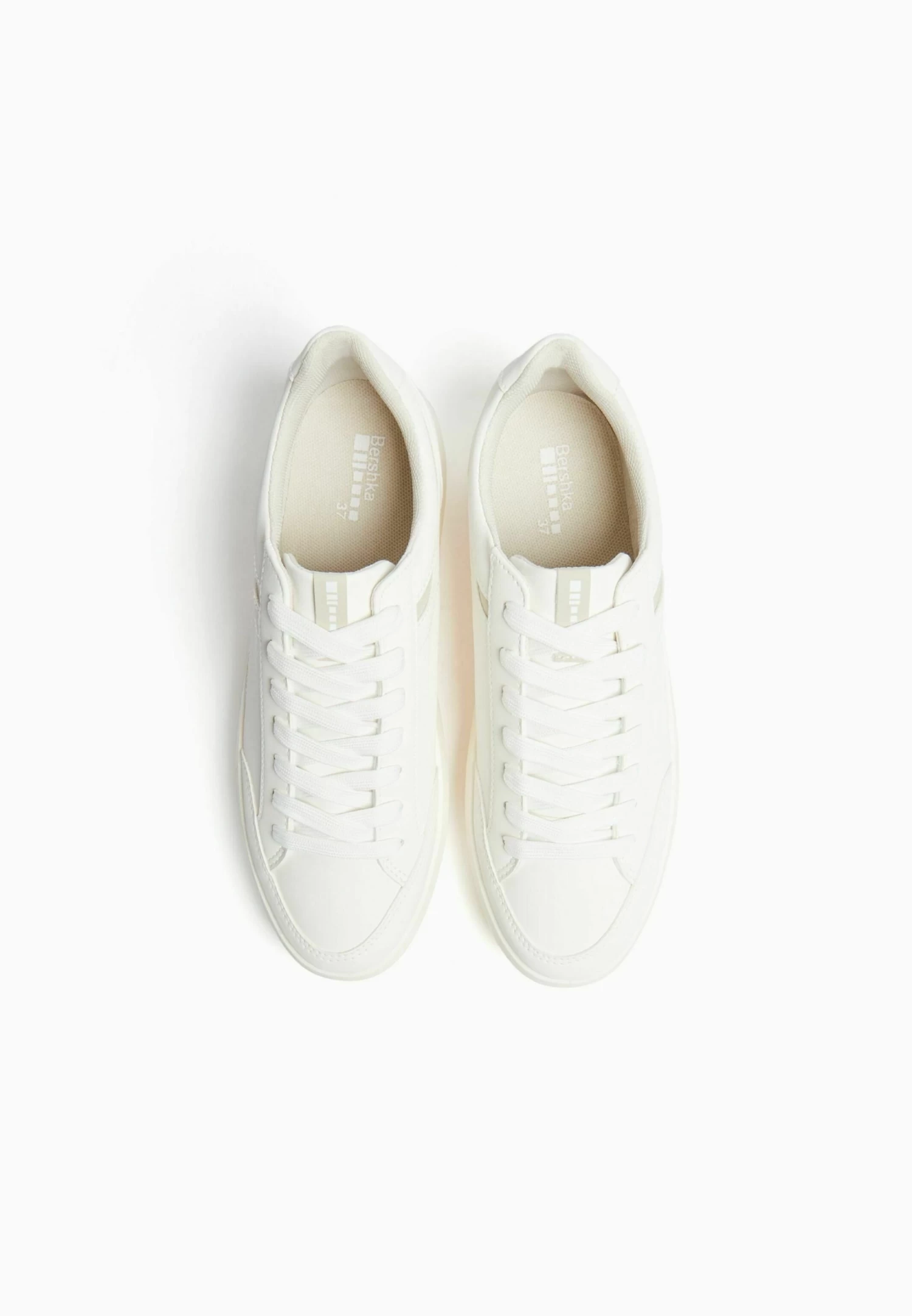 BERSHKA Sneakers Laag - White 4 BERSHKA Sneakers Laag - White - Afbeelding 4