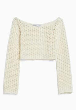 BERSHKA Rustic - Trui - Beige -Bershka dd52fb091778449cb7387d7f26825d88