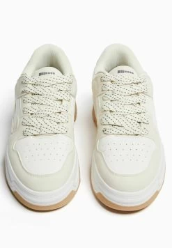 BERSHKA Chunky- Sneakers Laag - Sand -Bershka dfb2ed65b26242b2b5e99cd4a641813e
