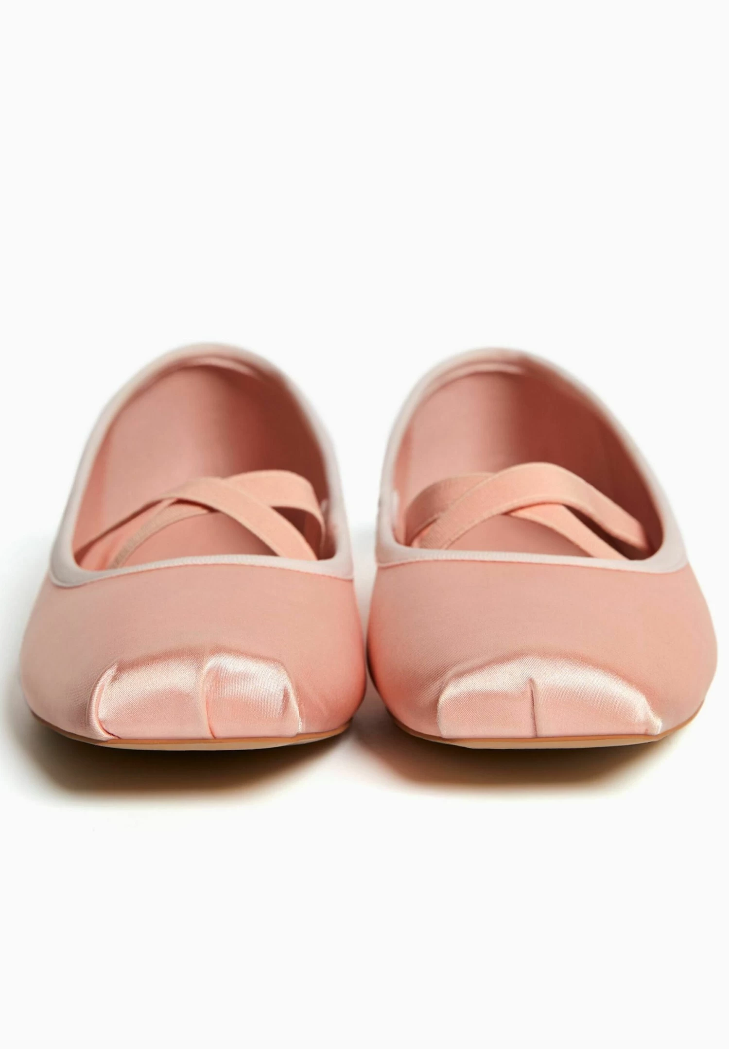 BERSHKA Stretch Flats - Ballerina'S Met Enkelbandjes - Pink 4 BERSHKA Stretch Flats - Ballerina'S Met Enkelbandjes - Pink - Afbeelding 4