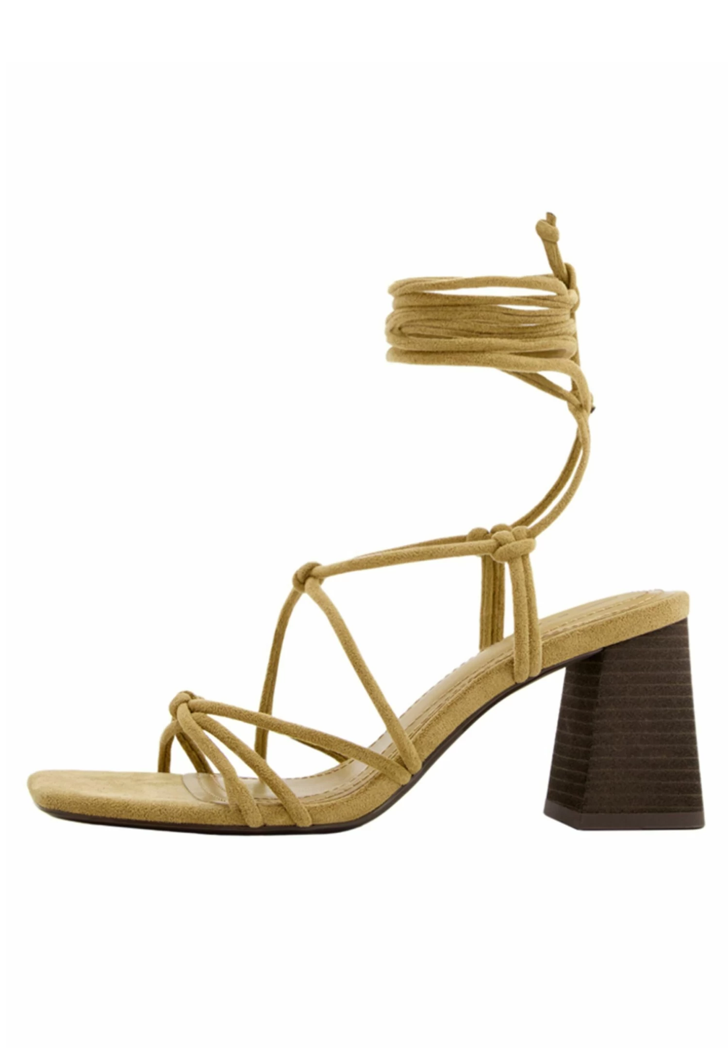 BERSHKA Tied With Knot Details - Sandalen - Sand 2 BERSHKA Tied With Knot Details - Sandalen - Sand - Afbeelding 2