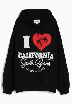 BERSHKA Printed - Hoodie - Black 10 BERSHKA Printed - Hoodie - Black -Bershka e2530049c88b4325a12a653330edf0a5