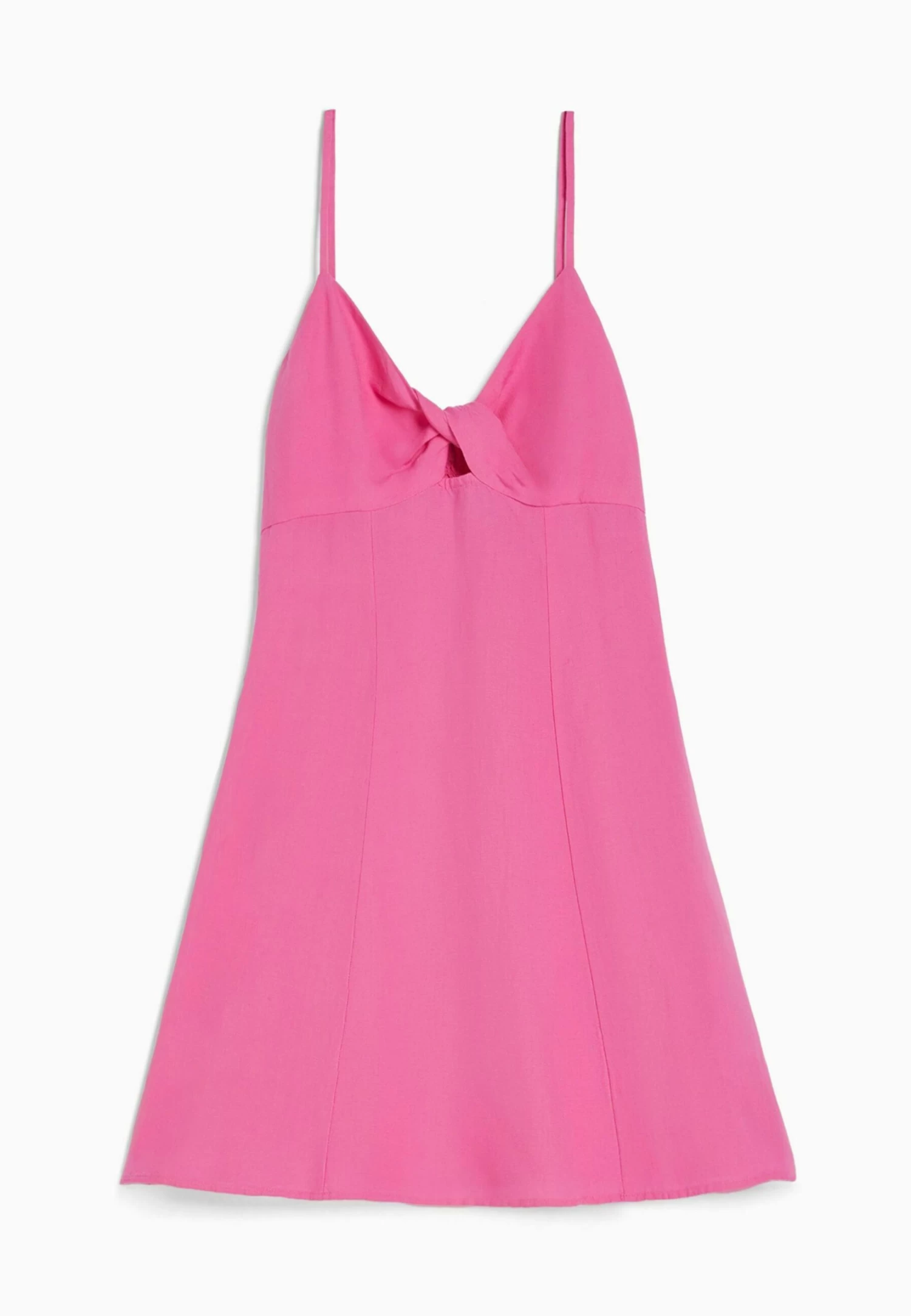 BERSHKA Strappy Blend With Knot - Mini - Jurk - Dark Purple 5 BERSHKA Strappy Blend With Knot - Mini - Jurk - Dark Purple - Afbeelding 5