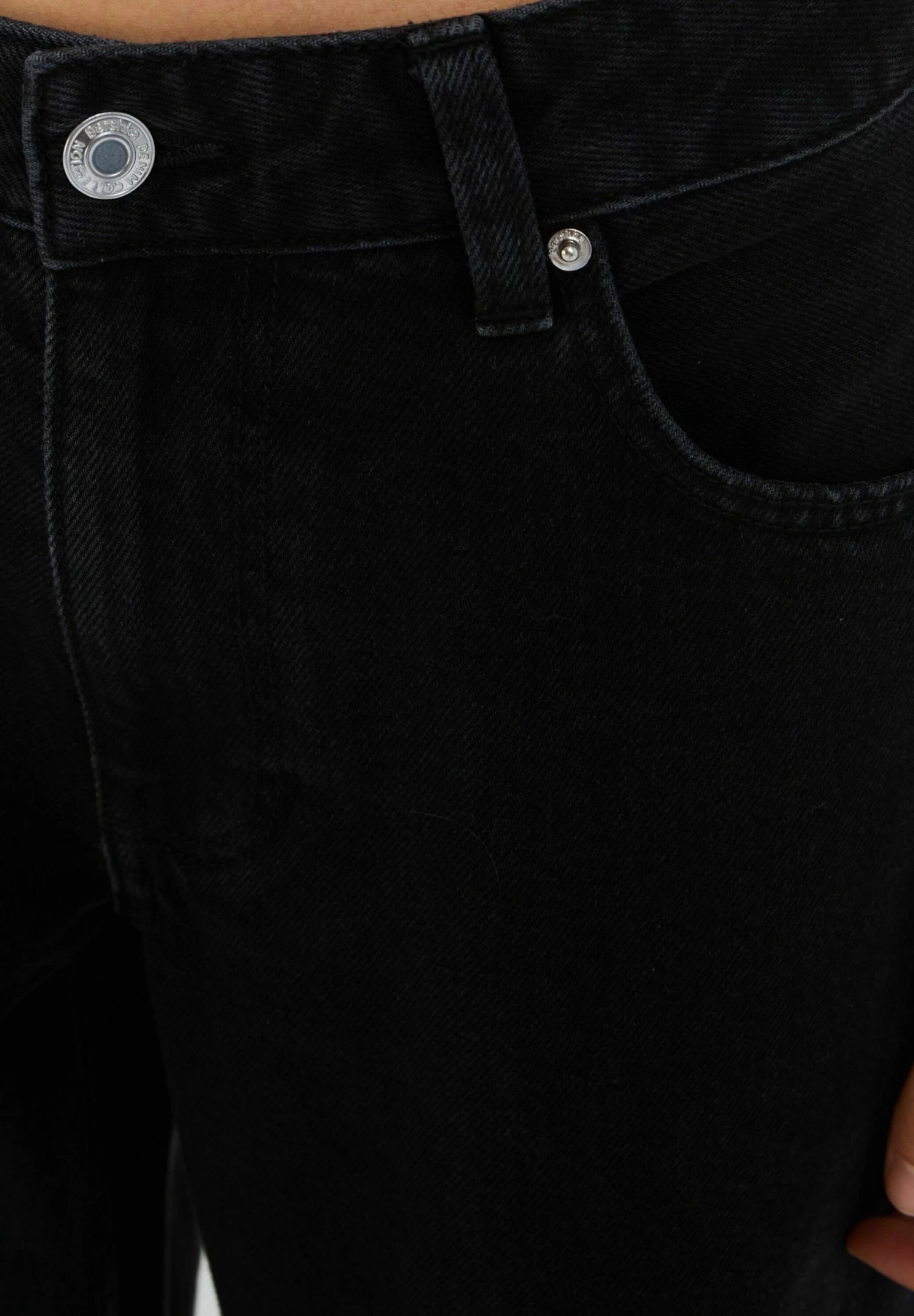 BERSHKA Wide-Leg - Flared Jeans - Black 5 BERSHKA Wide-Leg - Flared Jeans - Black - Afbeelding 5