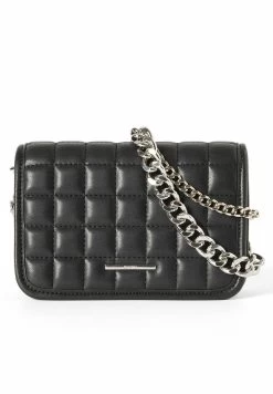 BERSHKA Mit Ketten- Schoudertas - Dark Grey -Bershka e9986d2d05f74b30a2fd034a612feb38