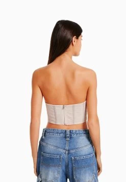 BERSHKA Floral Print - Corset - Top - Pink 8 BERSHKA Floral Print - Corset - Top - Pink -Bershka eb68fc6ff181471f9f939a8cc181be54