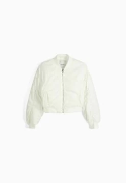 BERSHKA Cropped - Bomberjacks - White 10 BERSHKA Cropped - Bomberjacks - White -Bershka ebda5491c7344e8bac4389e772dd9e32