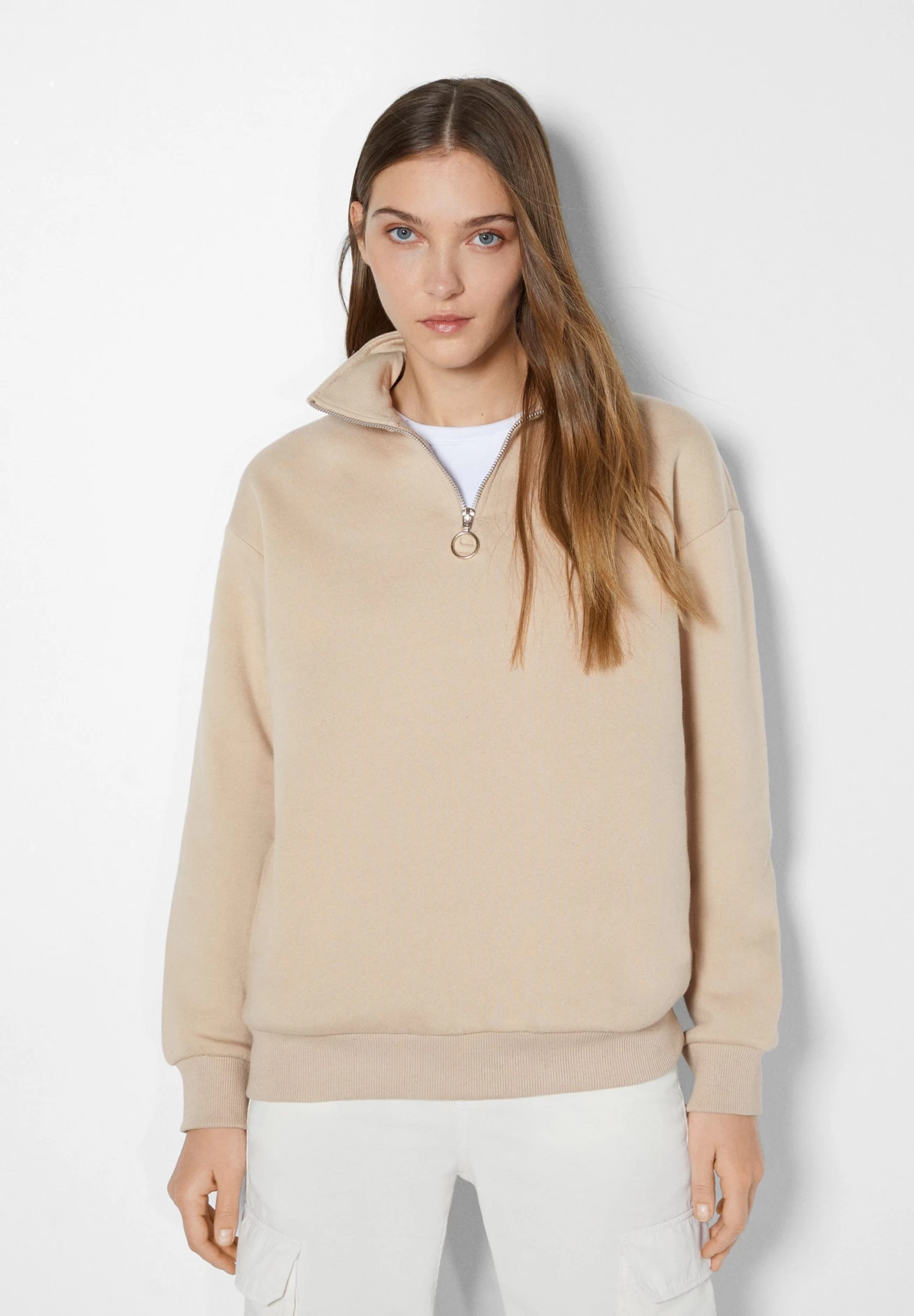 BERSHKA Sweater - Camel 6 BERSHKA Sweater - Camel - Afbeelding 6