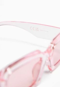 BERSHKA Transparent - Zonnebril - Light Pink -Bershka ee683f2ea8934ffc958d935d812c6e6c