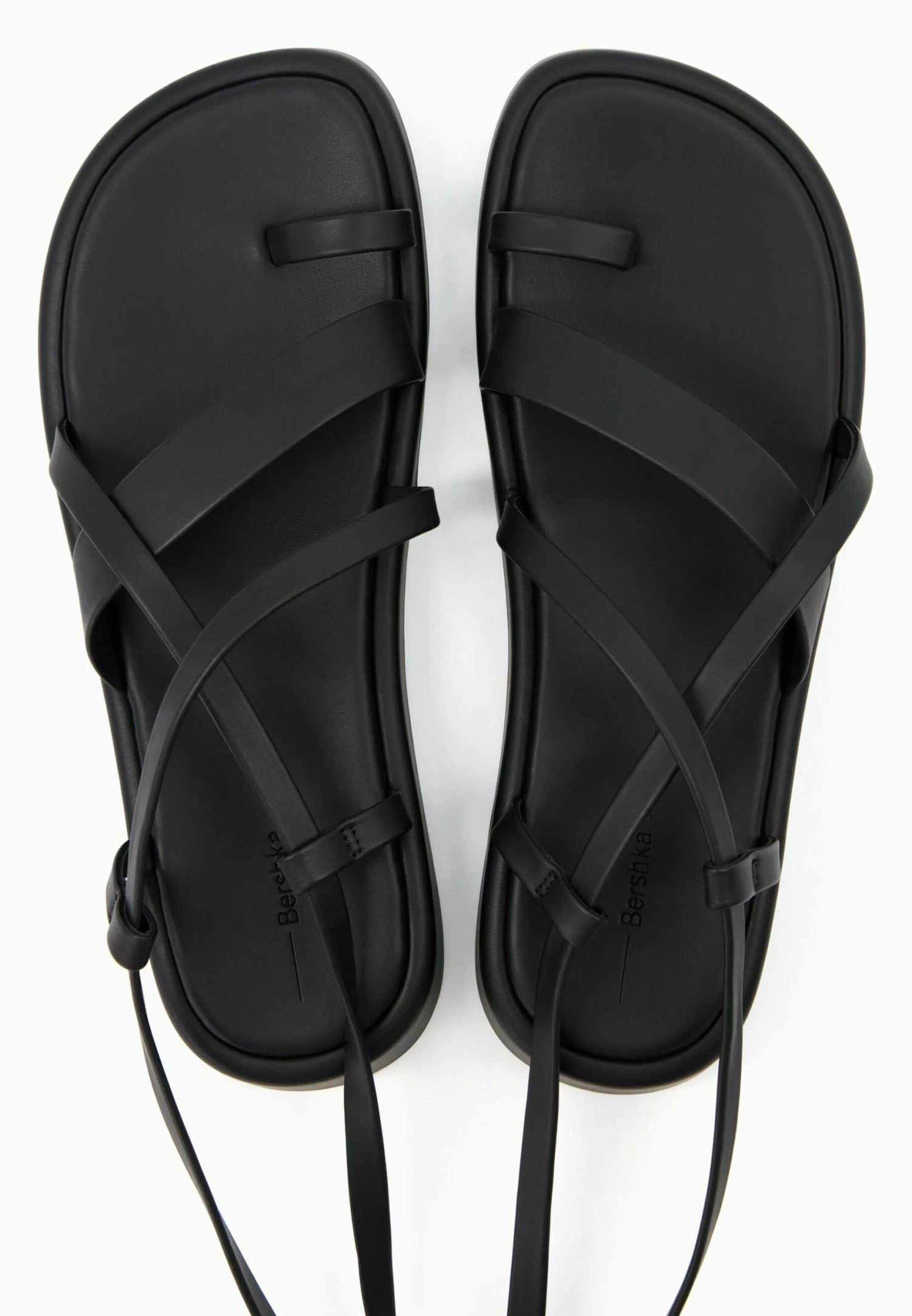 BERSHKA With Ankle Strap - Sandalen Met Plateauzool - Black 4 BERSHKA With Ankle Strap - Sandalen Met Plateauzool - Black - Afbeelding 4