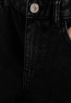 BERSHKA Multi-Pocket- Flared Jeans - Black -Bershka f010220bc4894eee8ad8bd1207b96c67