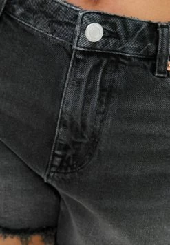 BERSHKA Vintage With Rips - Jeansshort - Black 10 BERSHKA Vintage With Rips - Jeansshort - Black -Bershka f28391f8dc9f47619e3d66acece5fac2