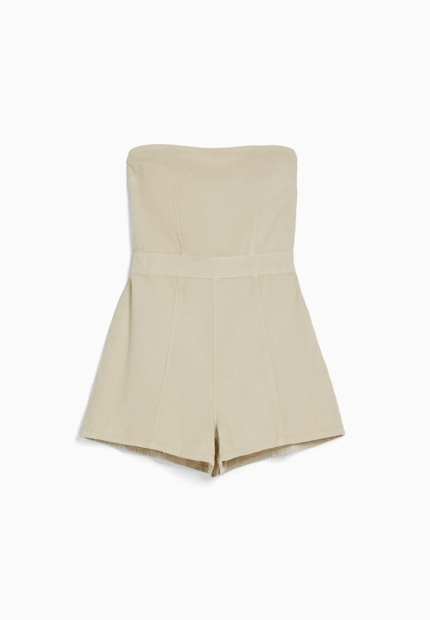 BERSHKA Jumpsuit - Beige 5 BERSHKA Jumpsuit - Beige - Afbeelding 5